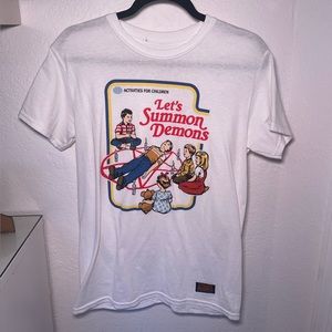 Small activities for children Graphic T shirt for Men’s Let’s summon Demons